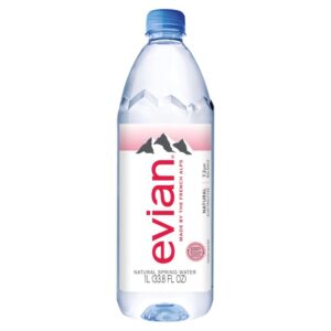 Evian Natural Spring Water 1L