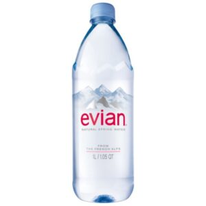 Evian Natural Spring Water 1L
